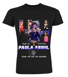 PAULA ABDUL 44 YEARS OF 1978-2022