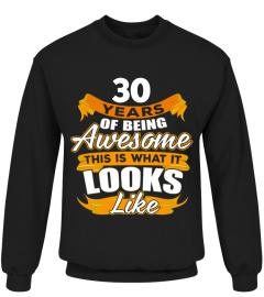 (customize with your age) years of being awesome this is what it looks like