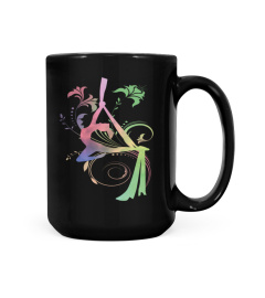 FLORAL AERIALIST  MUG