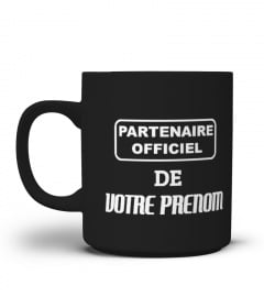 PARTENAIRE OFFICIEL DE (PERSONNALISABLE) - SAINT-VALENTIN