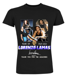 LORENZO LAMAS 52 YEARS OF 1969-2021