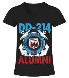 DD-214 ALUMNI Coast Guard T-shirt
