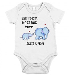 Vår första mors dag 2022 - Personlig baby kostym