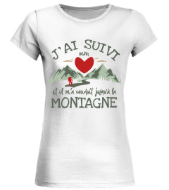 Mon Coeur à la Montagne vert