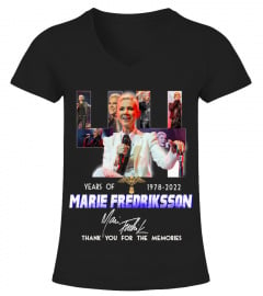 MARIE FREDRIKSSON 44 YEARS OF 1978-2022