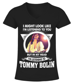 LISTENING TO TOMMY BOLIN