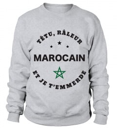 T-shirt têtu, râleur - Marocain