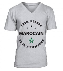T-shirt têtu, râleur - Marocain