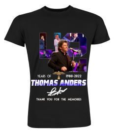 THOMAS ANDERS 42 YEARS OF 1980-2022