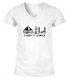 I Keep It Simple - Aframe Vneck
