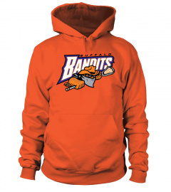 Buffalo Bandits Orange Solid Blend Pullover Hoodies