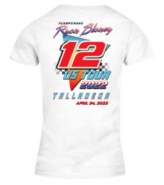 Ryan Blaney 12 Us Tour Talladega T Shirt