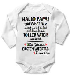 ALLES GUTE ZUM ERSTEN VATERTAG - PAPA