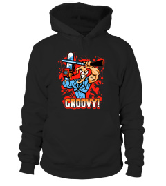 Earthworm Jim Evil Dead Groovy Tee