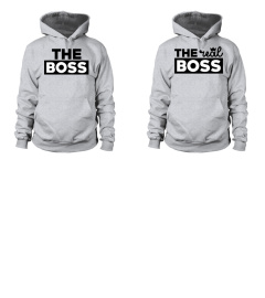 The boss the real boss - t shirt couple