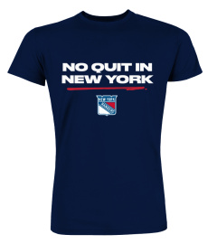 Fanatics Rangers No Quit In New York T-Shirt