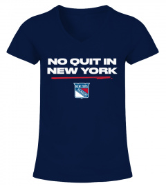 Fanatics Rangers No Quit In New York Shirt