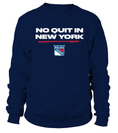 Fanatics Rangers No Quit In New York Shirt