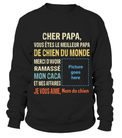 FR - PAPA VOUS ÊTES LE MEILLEUR PAPA DE CHIEN DU MONDE