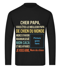 FR - PAPA VOUS ÊTES LE MEILLEUR PAPA DE CHIEN DU MONDE