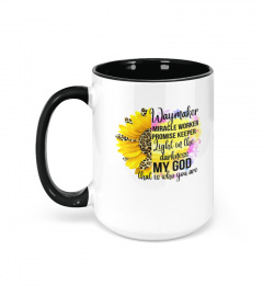 Way Maker Miracle Worker Promise Keeper Light In The Darkness My God That Is Who You Are Gifts Mug