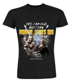 YES, I AM OLD BUT I SAW RONNIE JAMES DIO ON STAGE