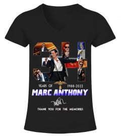 MARC ANTHONY 34 YEARS OF 1988-2022