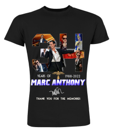 MARC ANTHONY 34 YEARS OF 1988-2022