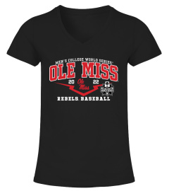Ole Miss Rebels 2022 Baseball CWS Single  Shirt