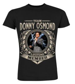 TEAM DONNY OSMOND LIFETIME MEMBER
