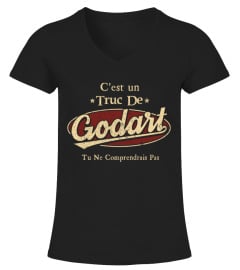 C'Est Un Truc De Godart Tu Ne Comprendrais Pas T-Shirt Avec Nom Personnalisé