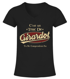 C'Est Un Truc De Girardot Tu Ne Comprendrais Pas T-Shirt Avec Nom Personnalisé