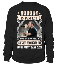 NOBODY IS PERFECT BUT IF YOU ARE A CHESTER BENNINGTON FAN YOU'RE PRETTY DAMN CLOSE