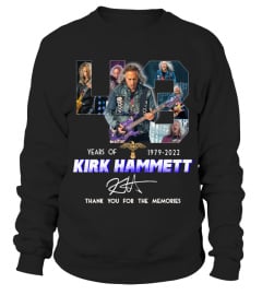 KIRK HAMMETT 43 YEARS OF 1979-2022