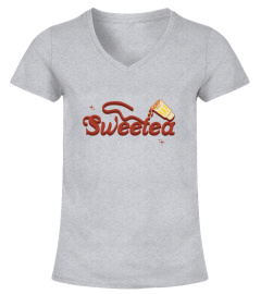 Sweet Tea Merch Red Logo Tan T Shirt