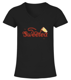 Sweet Tea Merch Red Logo Tan T Shirt