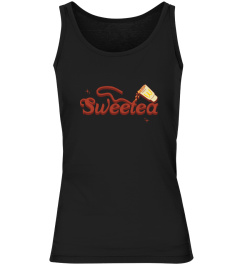 Sweet Tea Merch Red Logo Tan T Shirt