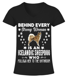 Behind Every Strong Woman Is An Icelandic Sheepdog