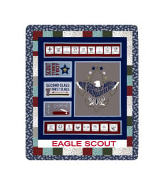Eagle Scout GLD0707 Sherpa Blanket