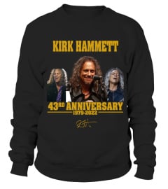 KIRK HAMMETT 43RD ANNIVERSARY