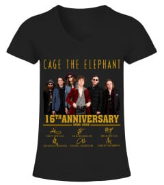 CAGE THE ELEPHANT 16TH ANNIVERSARY