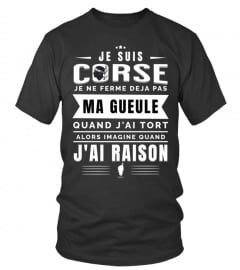 Tee shirt Humour Corse | T-shirt Je Suis Corse