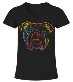 Dog English Bulldog Strokes Classic T-Shirt