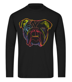 Dog English Bulldog Strokes Classic T-Shirt