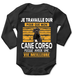 Je Travaille Dur Pour Que Mon Cane Corso Vie Meilleure