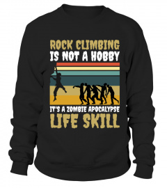 ROCK CLIMBING IS A ZOMBIE APOCALYPSE LIFE SKILL