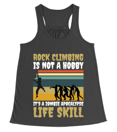 ROCK CLIMBING IS A ZOMBIE APOCALYPSE LIFE SKILL