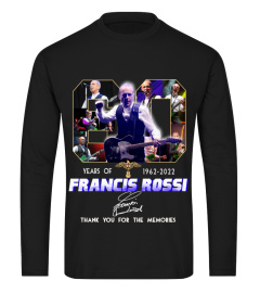 FRANCIS ROSSI 60 YEARS OF 1962-2022