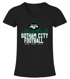 1st Down Iconic Gotham City Football New York Jets T-Shirt