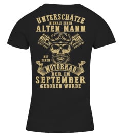 Motorrad Legenden Altem mann der im September T Shirt